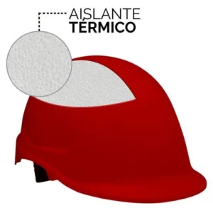 CASCO MTA ABS ROJO AISLANTE TERMICO - STEELPRO