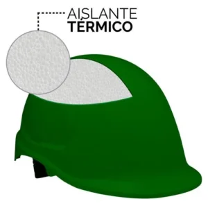 CASCO MTA ABS VERDE AISLANTE TERMICO - STEELPRO